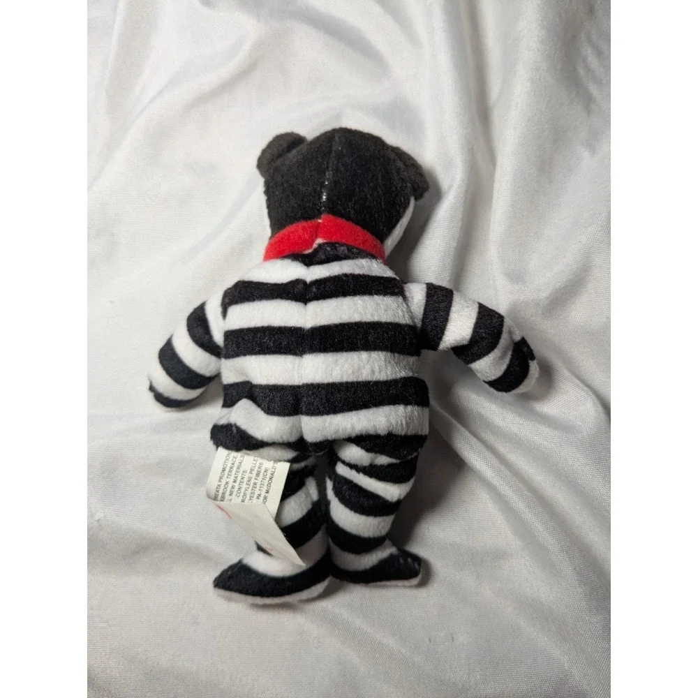 Vintage‎ 2004 TY McDonald's Hamburglar The Bear Beanie